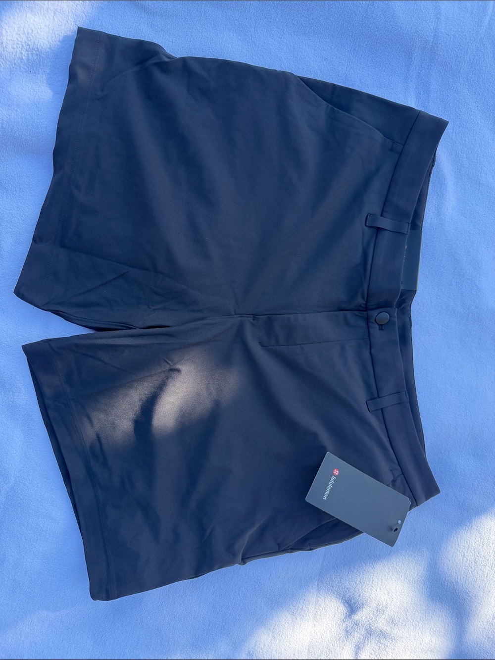 lululemon athletica Black High-Rise Performance Bermuda Shorts